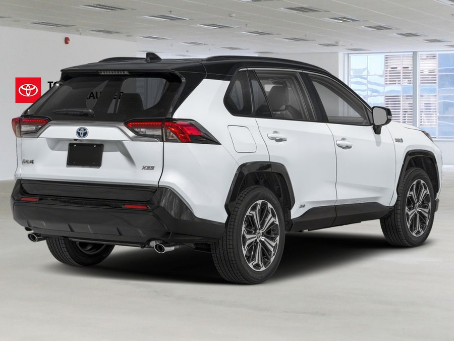 Toyota RAV4 hybride rechargeable 2025 2025 Frisson glacé nacré avec toit noir