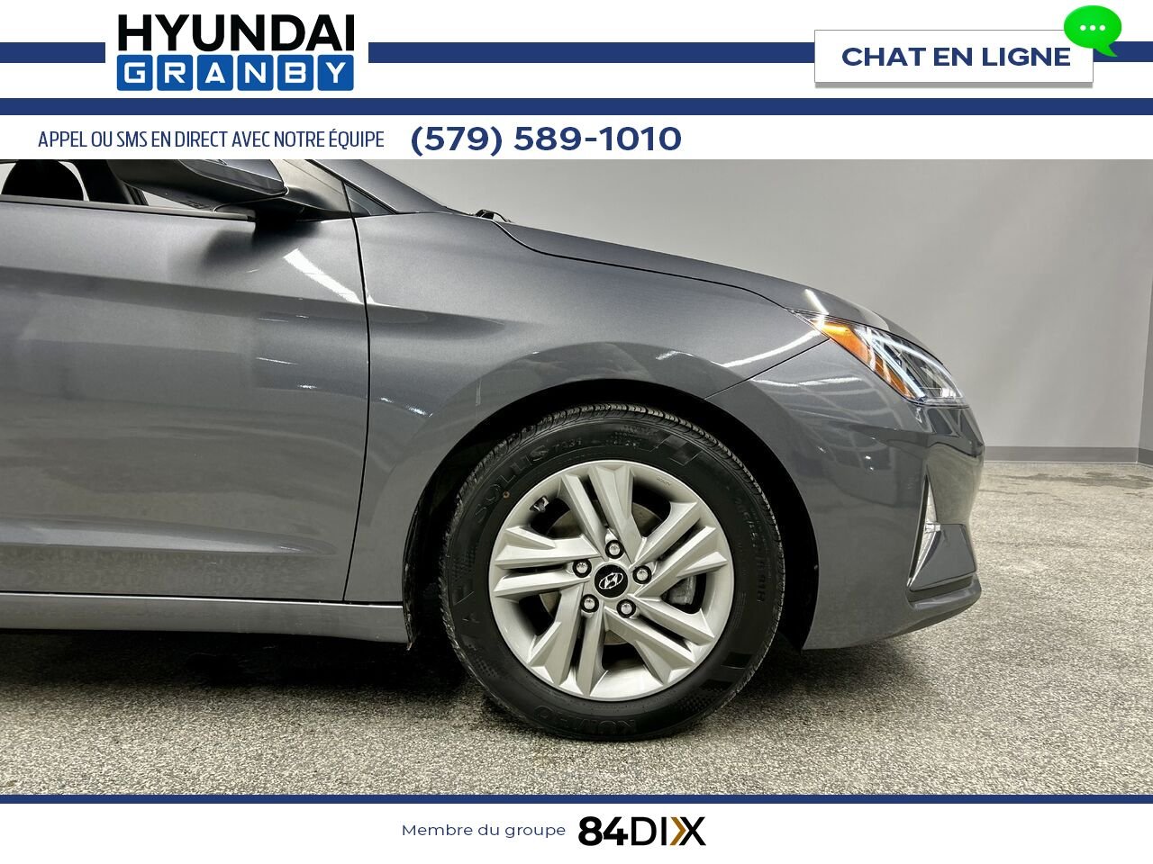 Hyundai Elantra 2020 Gris Granby - photo #9