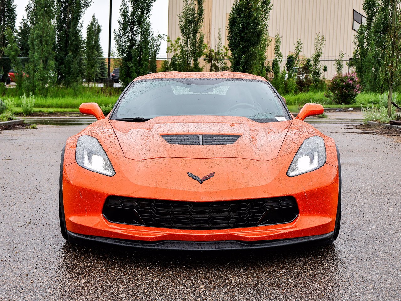 2019 Chevrolet Corvette 2dr Z06 Cpe w/1LZ Orange Sherwood Park - photo #2