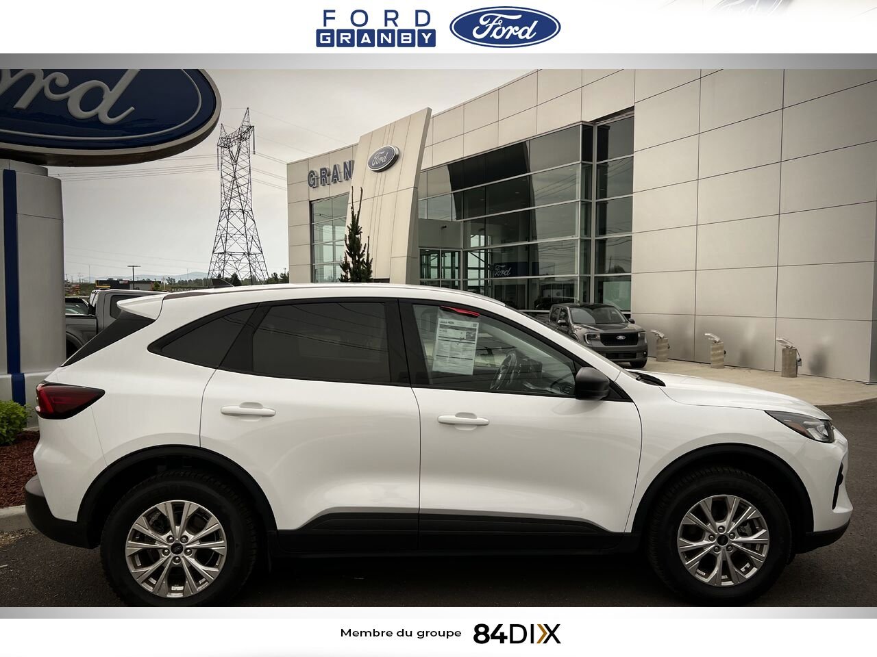 2025 Ford Escape White Granby - photo #1