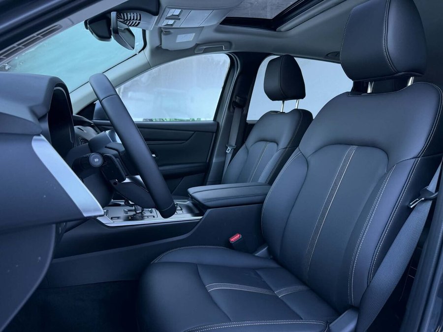 Mazda CX-90 hybride rechargeable GS-L, Mode hybride, awd, toit ouvrant panoramique, cuir 2025 Bleu cristal foncé mica