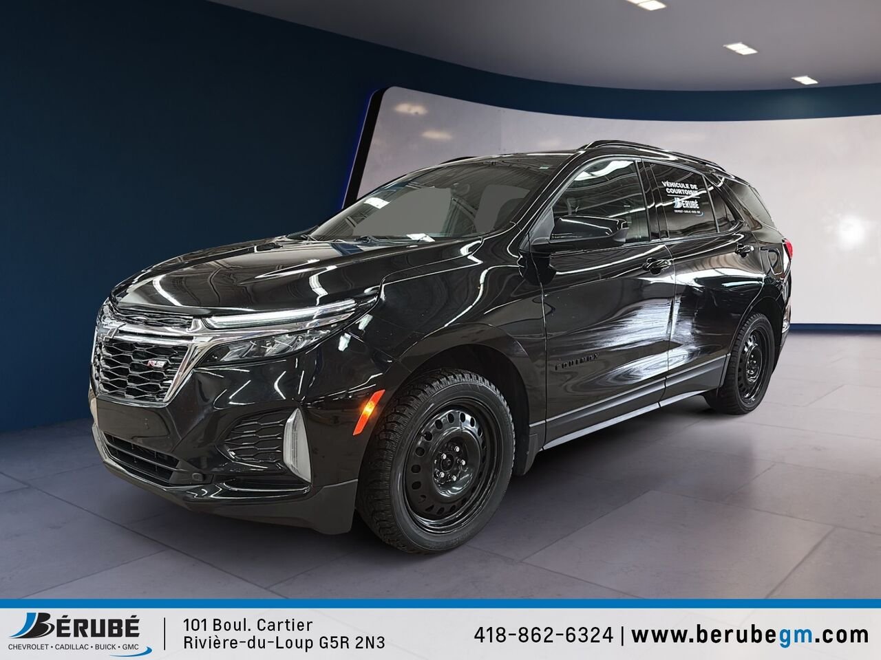 CHEVROLET EQUINOX RS AWD RS 4 portes TI 2023 Noir Rivière-du-Loup - photo #0