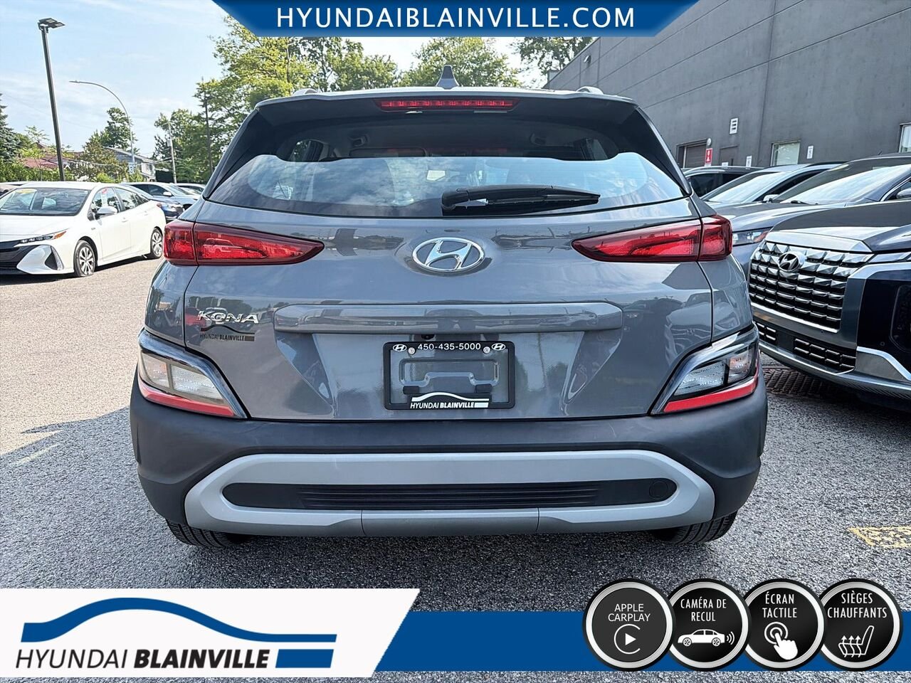 2023 Hyundai Kona Grey Blainville - photo #4