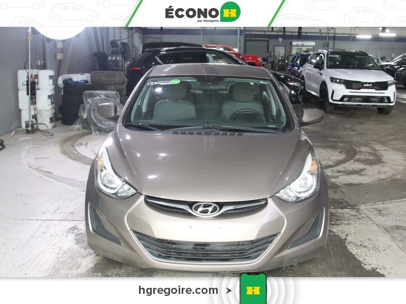 Hyundai Elantra 730686 | L+ AUTO A/C GR ELECT 2016 Gris Laval - photo #1