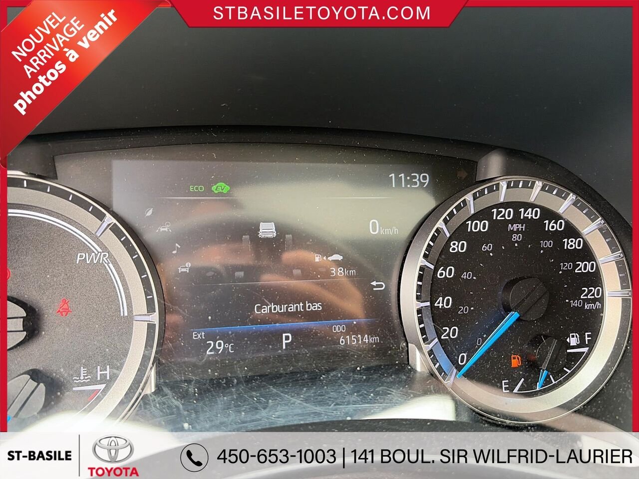 2023 TOYOTA Highlander Hybrid Magnetic Grey Metallic Saint-Basile-le-Grand - photo #7