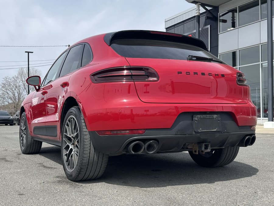 Porsche Macan S 2018 2018 Rouge
