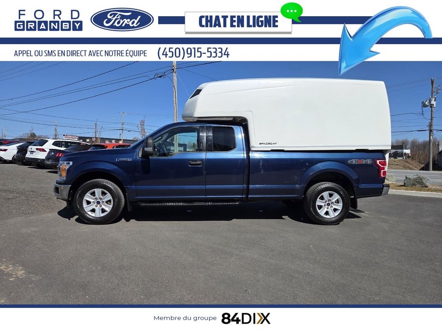 2018 Ford F-150 Blue