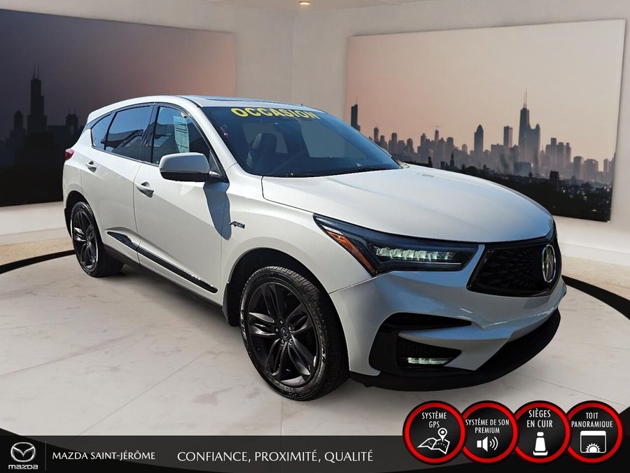 2020 Acura RDX A-Spec | TOIT OUVRANT | CUIR | AWD | White