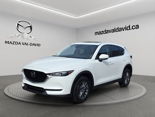 Mazda CX-5 GS AWD, Caméra de recul, commande audio au volant, bluetooth 2021 Blanc