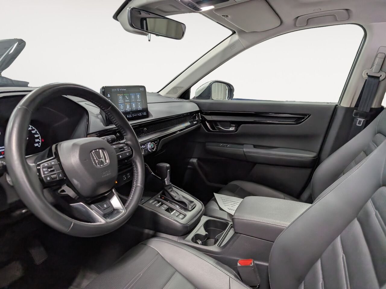 Honda CR-V EX-L/SIÈGES CHAUFFANTS/SIÈGES EN CUIR/TOIT OUVRANT/AC BIZONE 2023 Blanc Sherbrooke - photo #8
