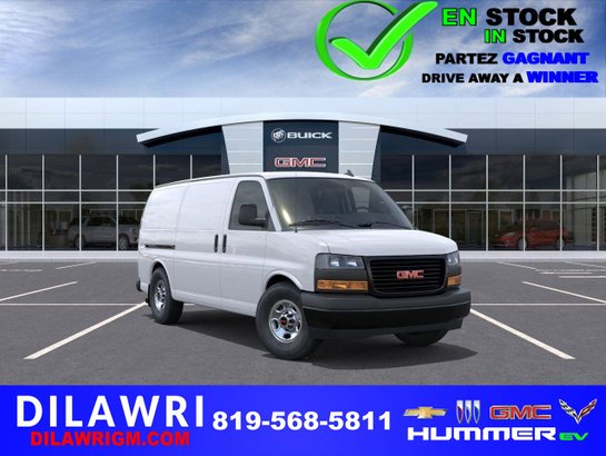 2025 GMC Savana Cargo Van 2025 Summit White