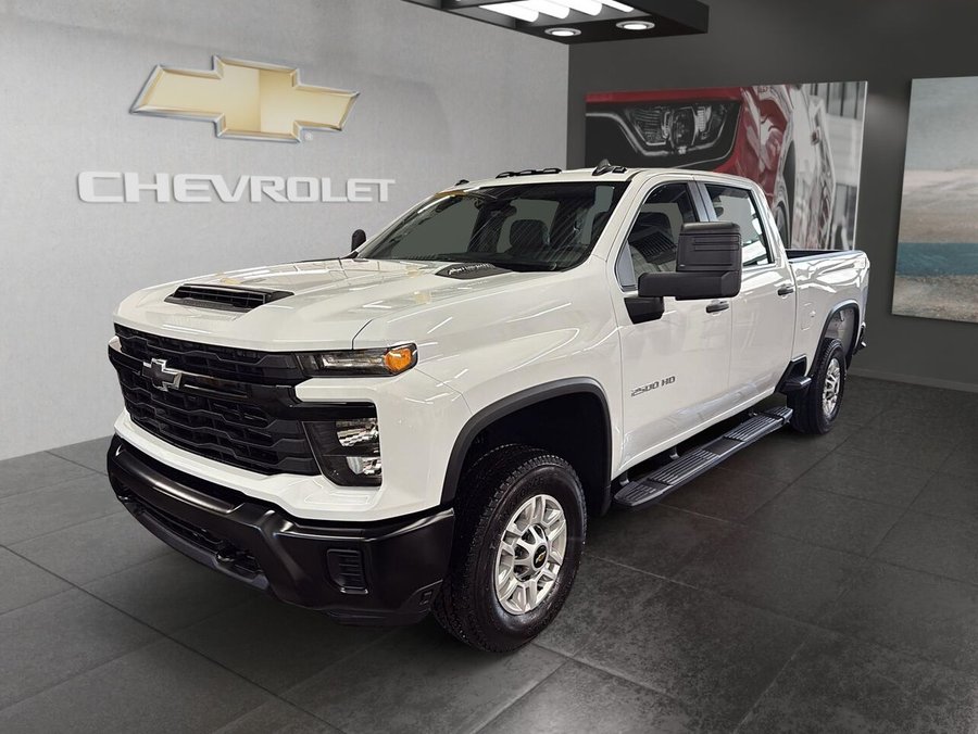 Chevrolet Silverado 2500HD WT cabine multiplace 4RM 159 po 2026 BLANC SOMMET