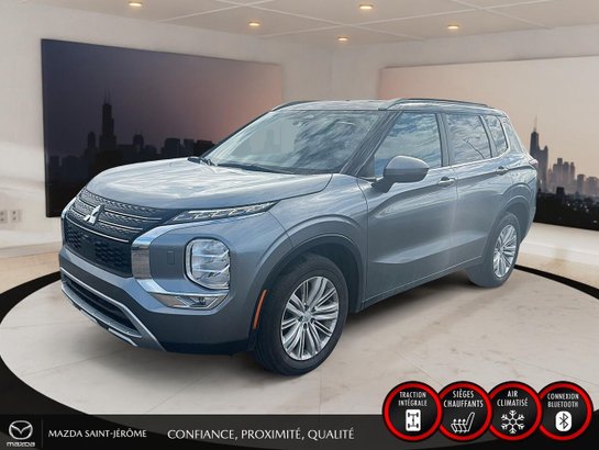 Mitsubishi Outlander SE | TOIT PANORAMIQUE | AWD | 7PLACES | 2024 Gris
