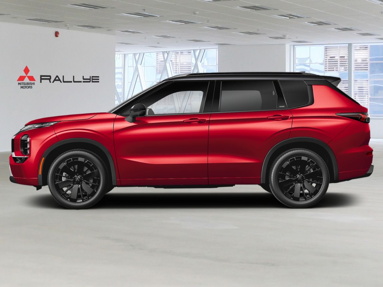 2026 MITSUBISHI Outlander Red Diamond/Black Roof Gatineau - photo #1