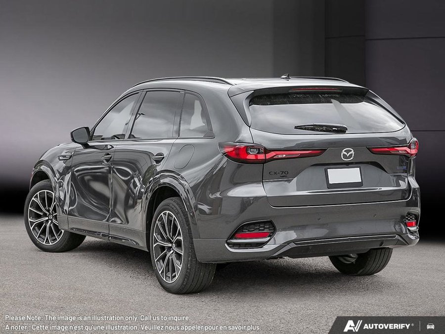 Mazda CX-70 hybride rechargeable 2026 2026 Gris mécanique métallisé