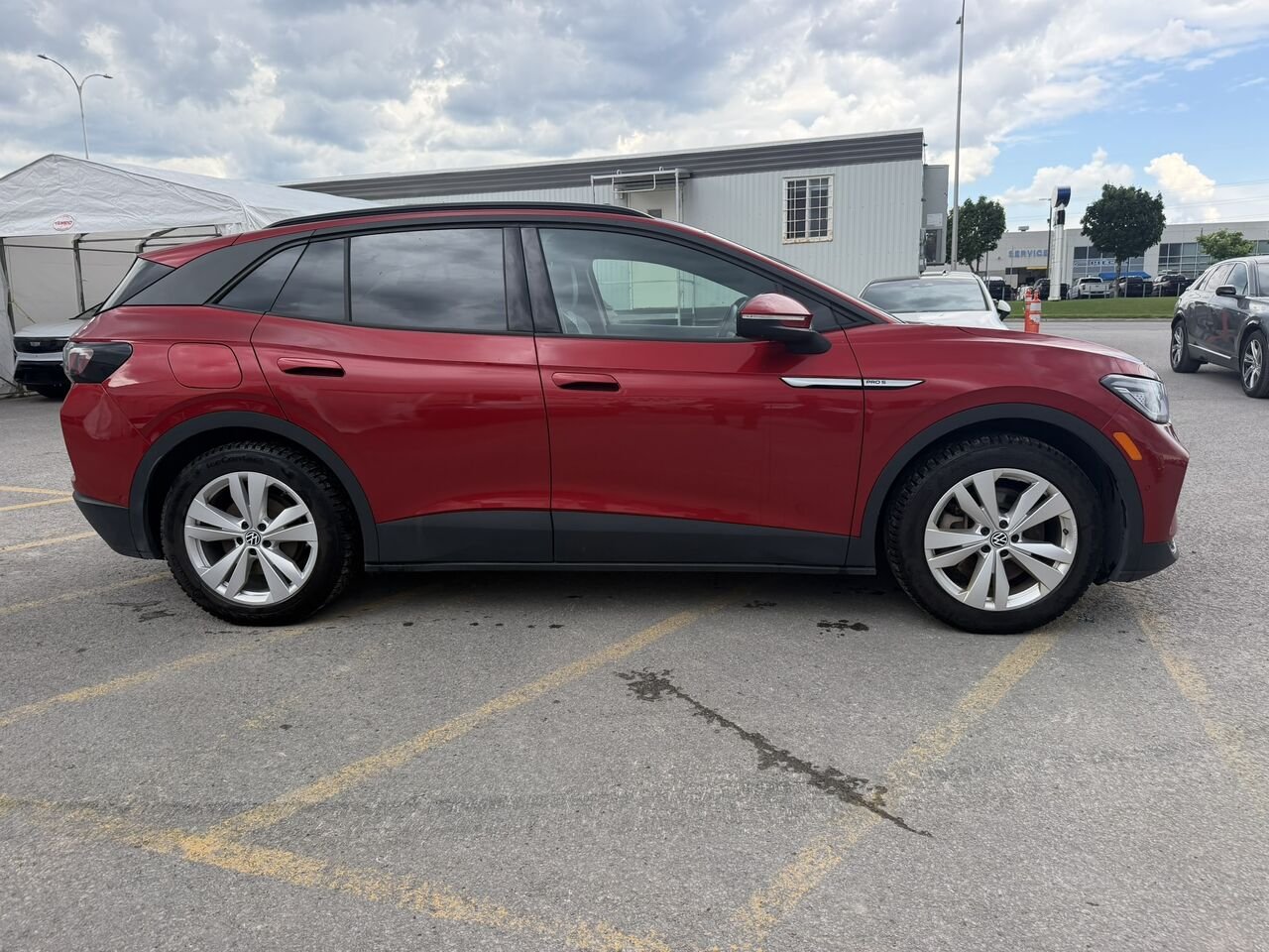 Volkswagen ID.4 Pro 2023 Rouge Laval - photo #5