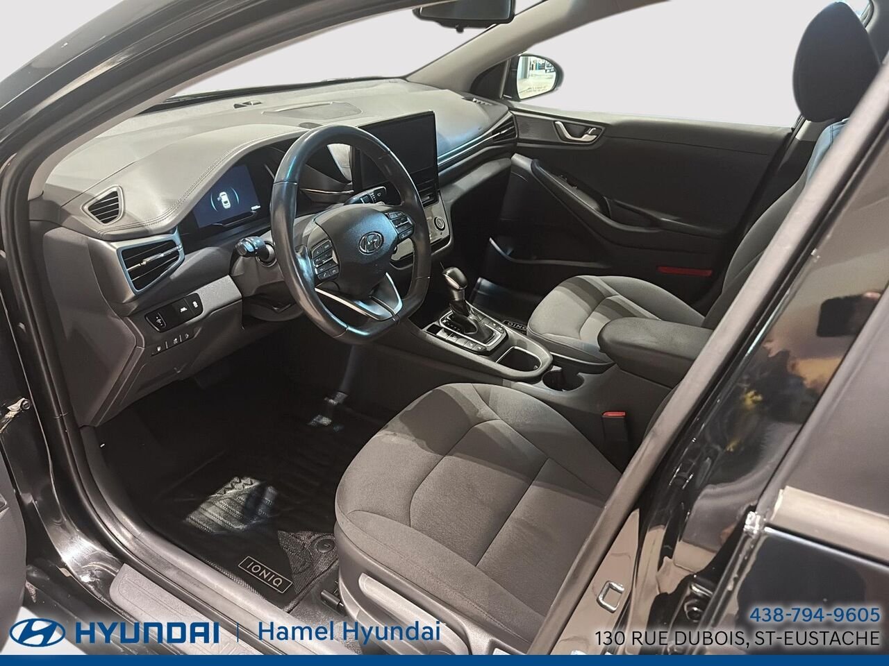 Hyundai Ioniq hybride rechargeable 2020 Noir Saint-Eustache - photo #7
