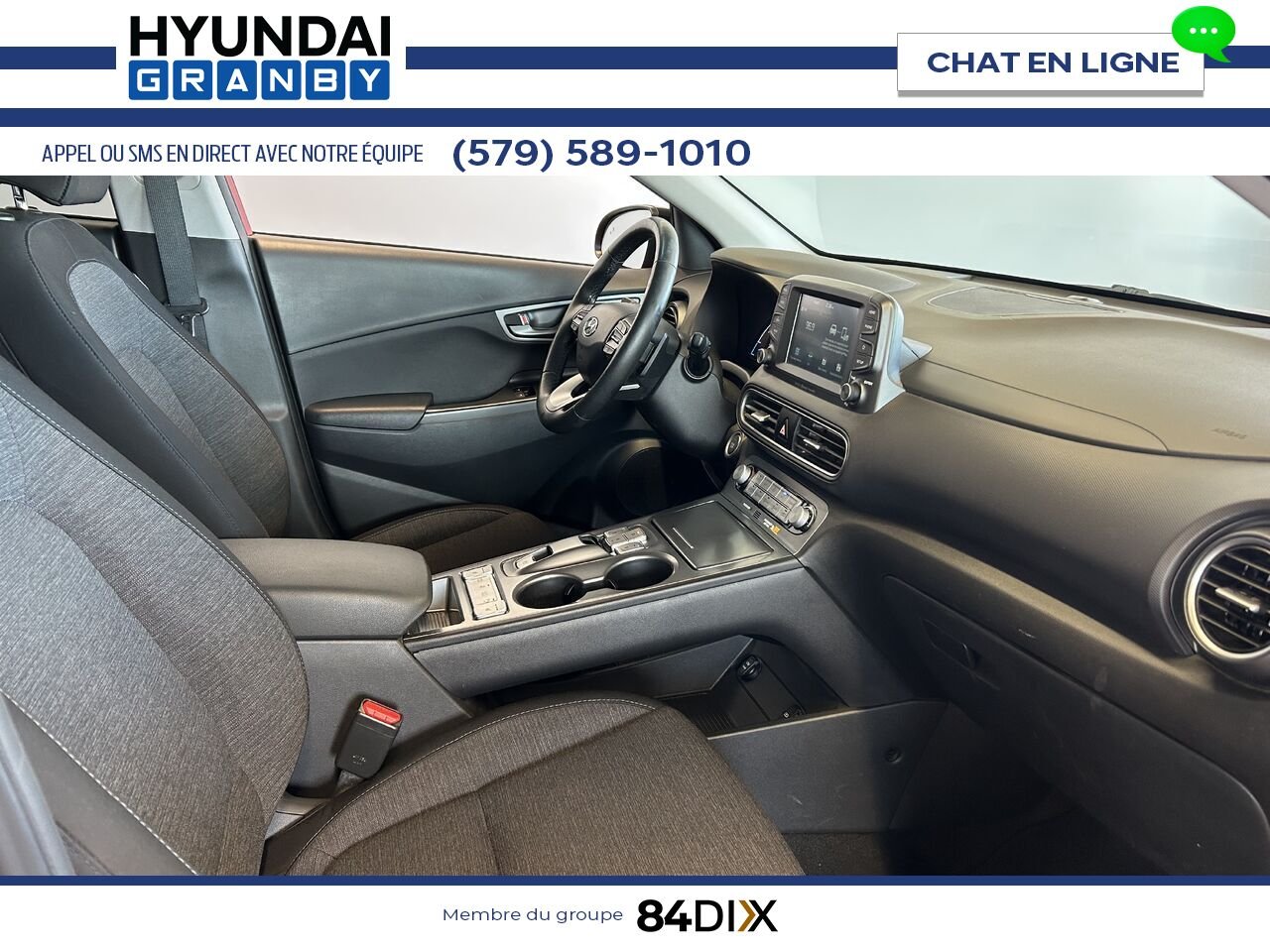 Hyundai Kona électrique 2021 Rouge Granby - photo #17