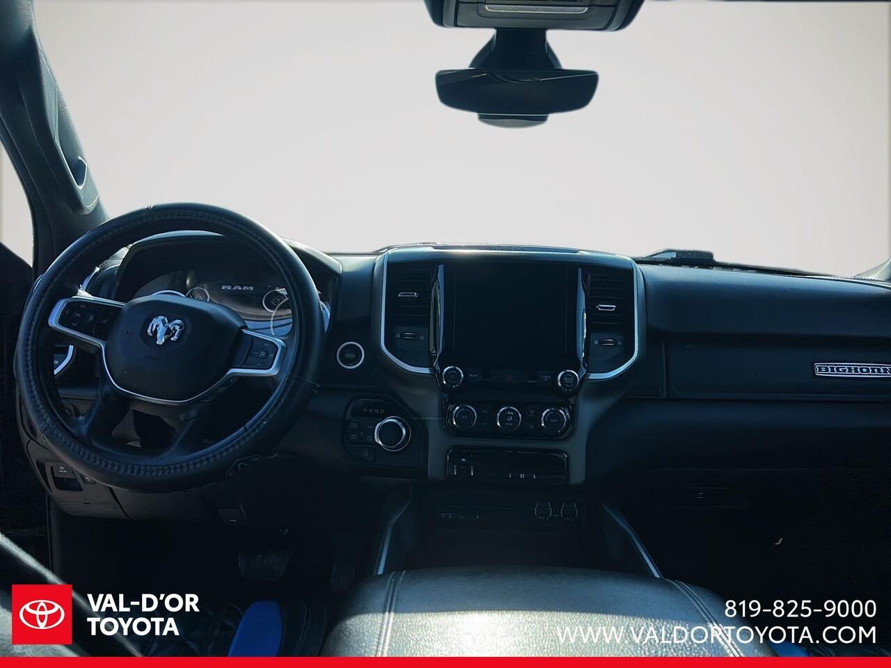 2019 Ram 1500 Big Horn cabine d'équipe 4x4 caisse de 6 pi 4 po Black Val-d'Or - photo #9