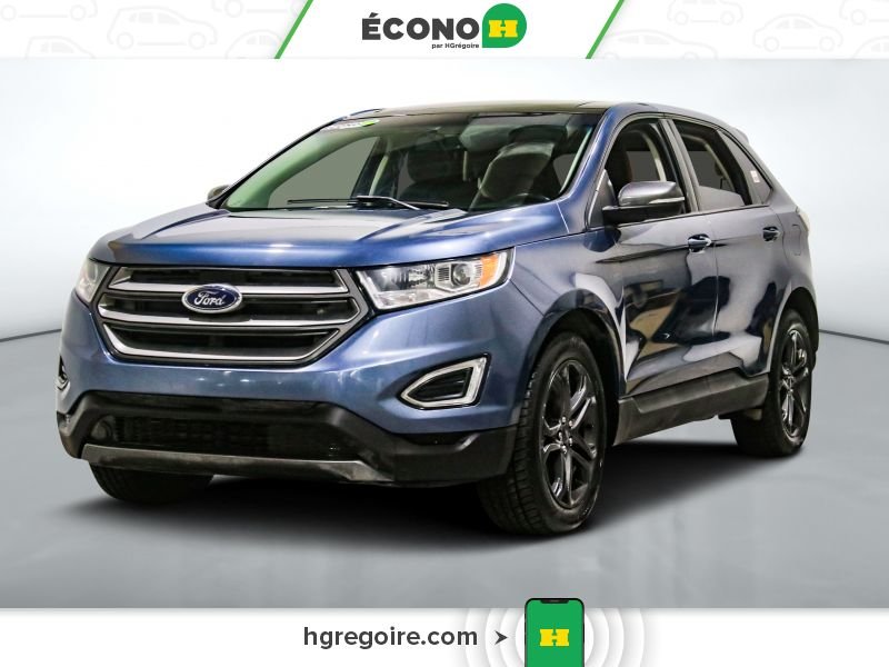 2018 Ford EDGE Blue Saint-Eustache - photo #2