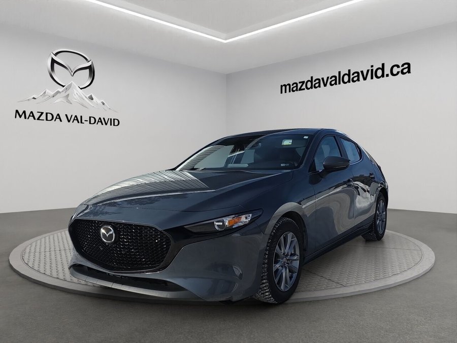 Mazda Mazda3 Sport GS AWD i-ACTIV BA, Jamais accidenté, Volant chauffant, Sièges à fonction mémoire, Toit ouvrant 2023 Gris