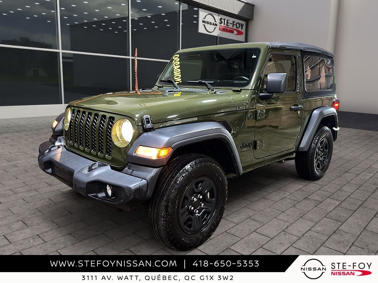 Jeep Wrangler SPORT 2024 Vert Ste-Foy - photo #0