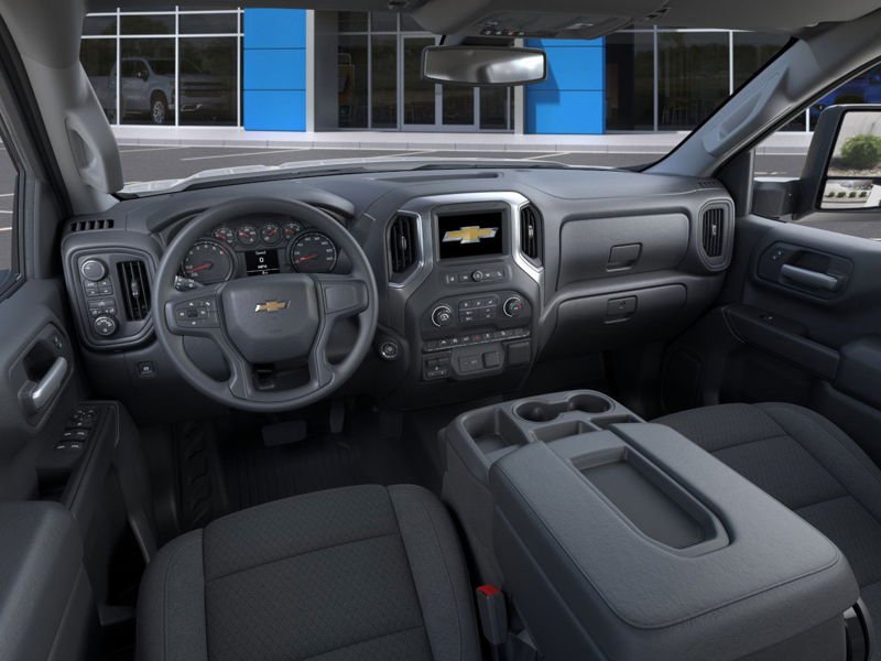 CHEVROLET Silverado 1500 WT cabine multiplace 4RM 147 po 2026 Blanc sommet Sherbrooke - photo #14