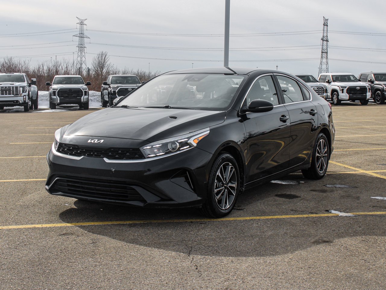 2024 Kia Forte EX IVT Black Sherwood Park - photo #3