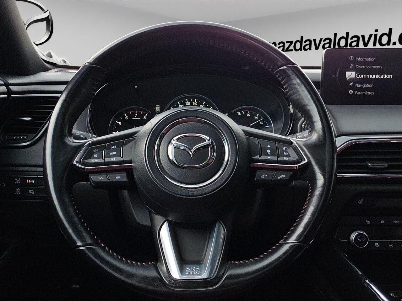 2022 Mazda CX-9 GT TI, SIÈGES EN CUIR, SIÈGES VENTILÉS, NAVIGATION Blue Val-David - photo #9