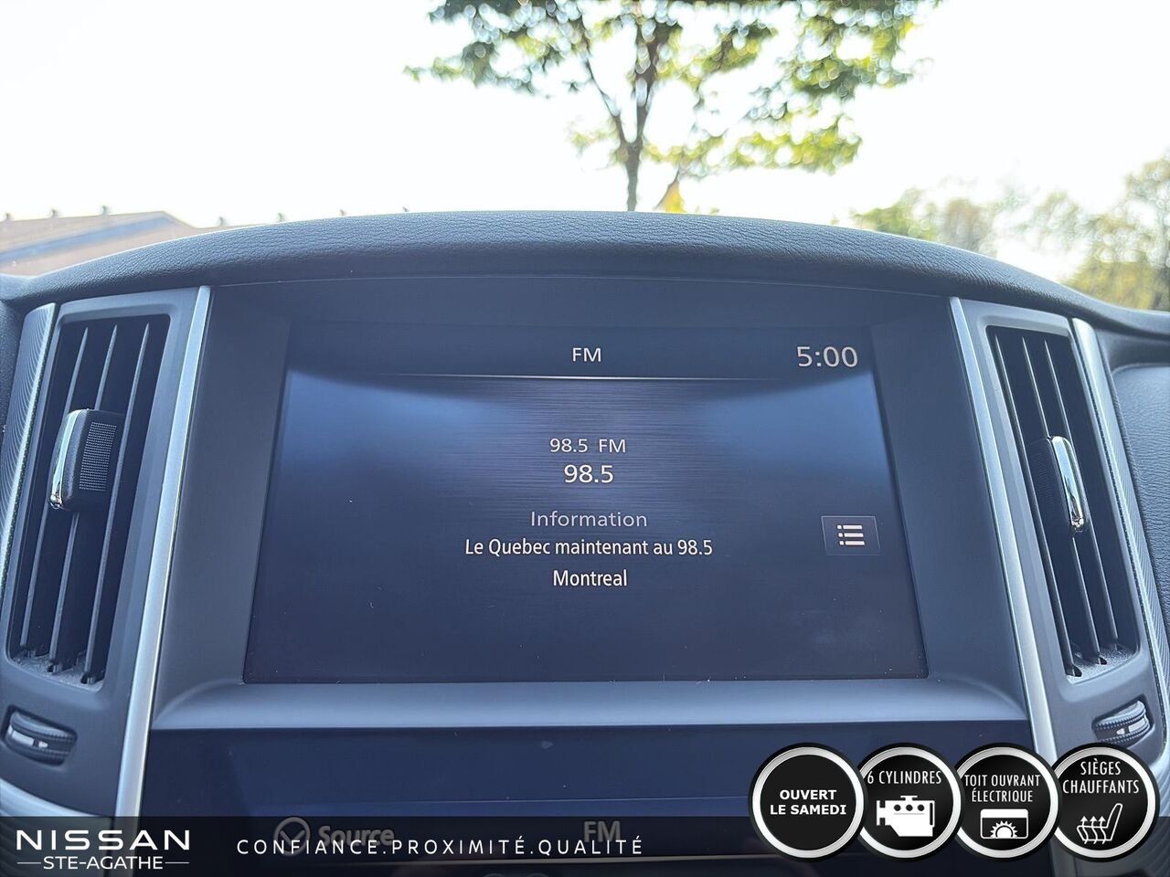 INFINITI Q50 LUXE| TOIT| AWD| CARPLAY 2024 Noir Saint-Jérôme - photo #18