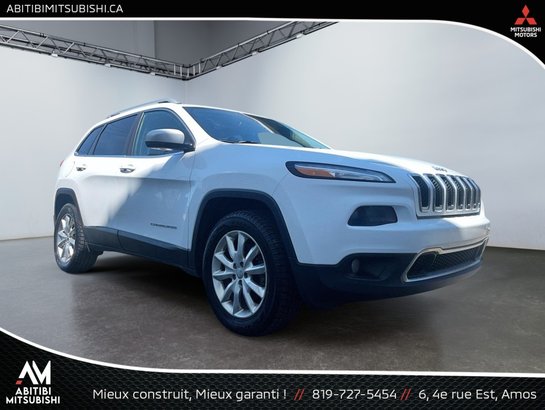 2016 Jeep Cherokee 4x4 Limited White