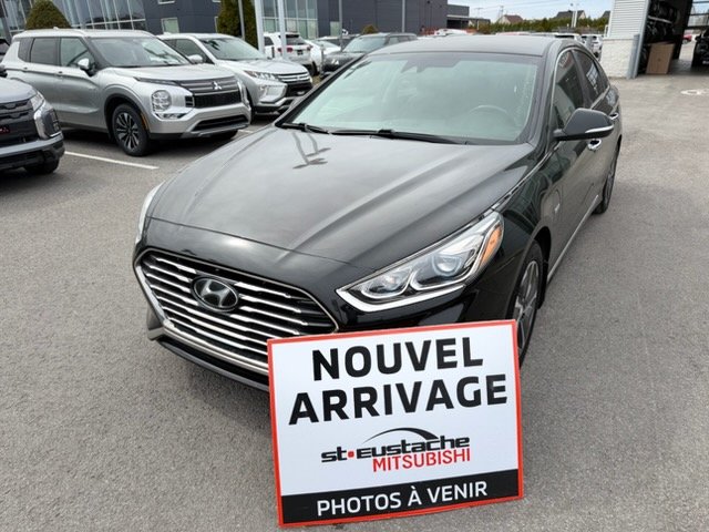 2019 Hyundai Sonata hybride rechargeable ULTIMATE HYBRIDE RECHARGEABLE/PLUG-IN-CUIR Black