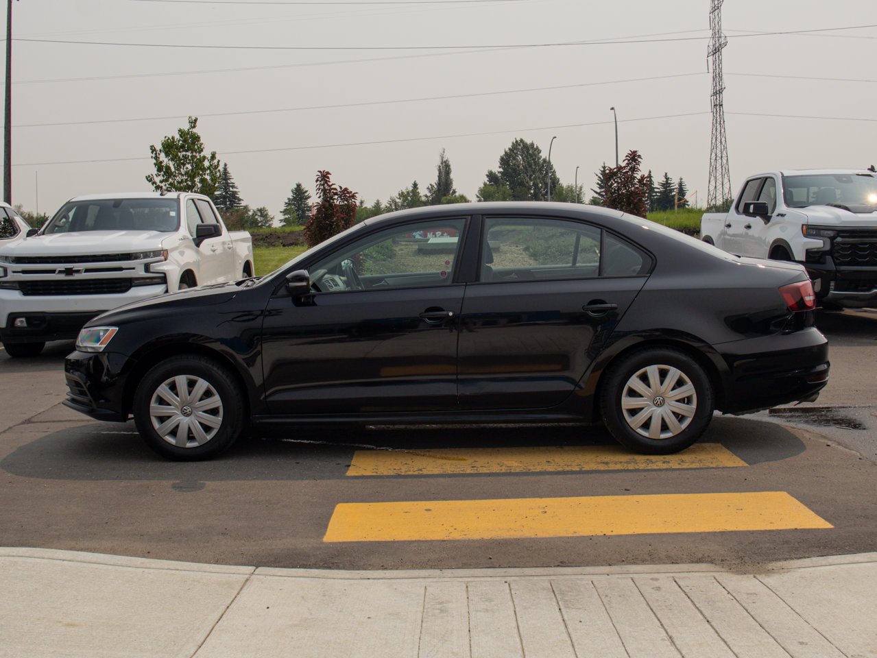 2016 Volkswagen Jetta Sedan 4dr 1.4 TSI Auto Trendline Black Sherwood Park - photo #6