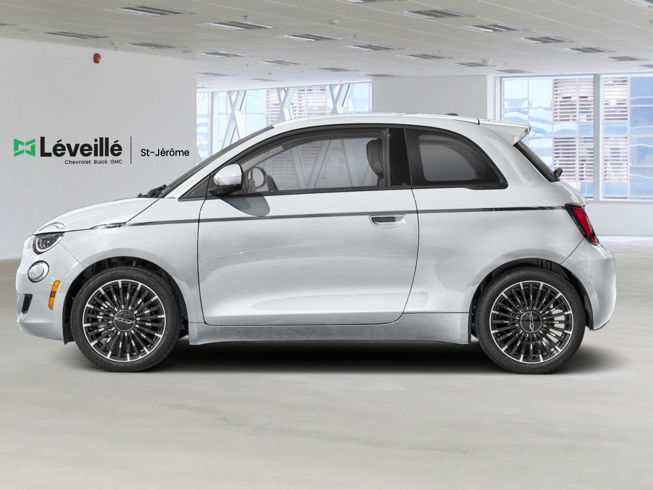2025 FIAT 500e ÉDITION (RED) Glacier White Saint-Jérôme - photo #2