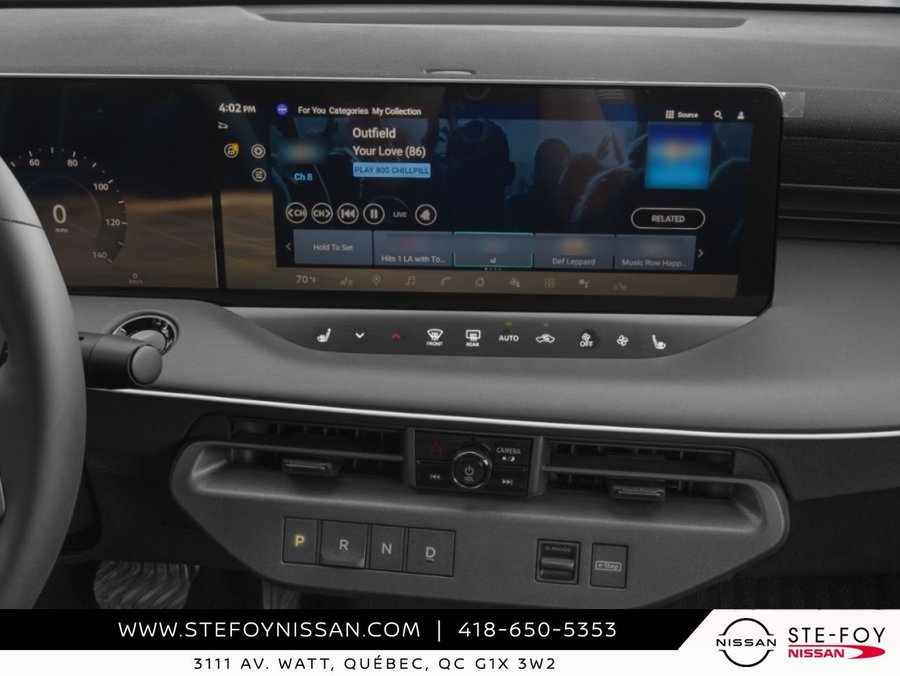 NISSAN LEAF L6012 2026 Bleu turquoise/Noir