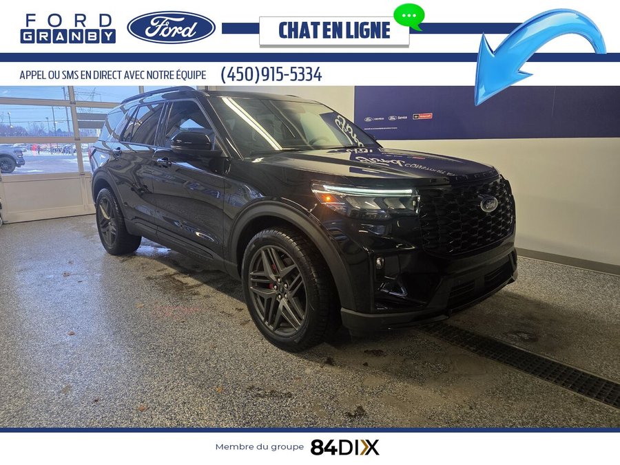 2025 Ford Explorer Black