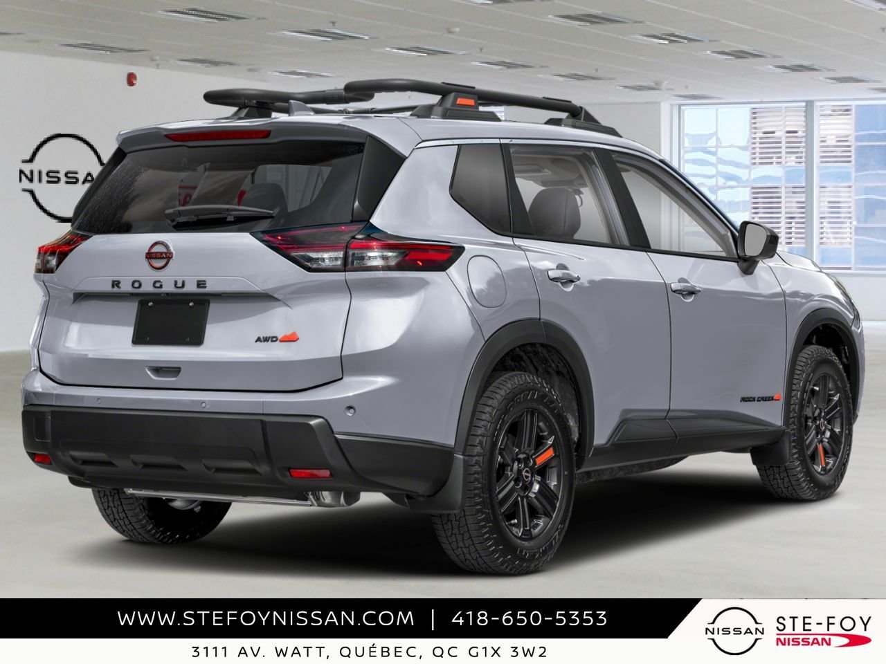 NISSAN Rogue 2026 Gris roche nacré Ste-Foy - photo #1