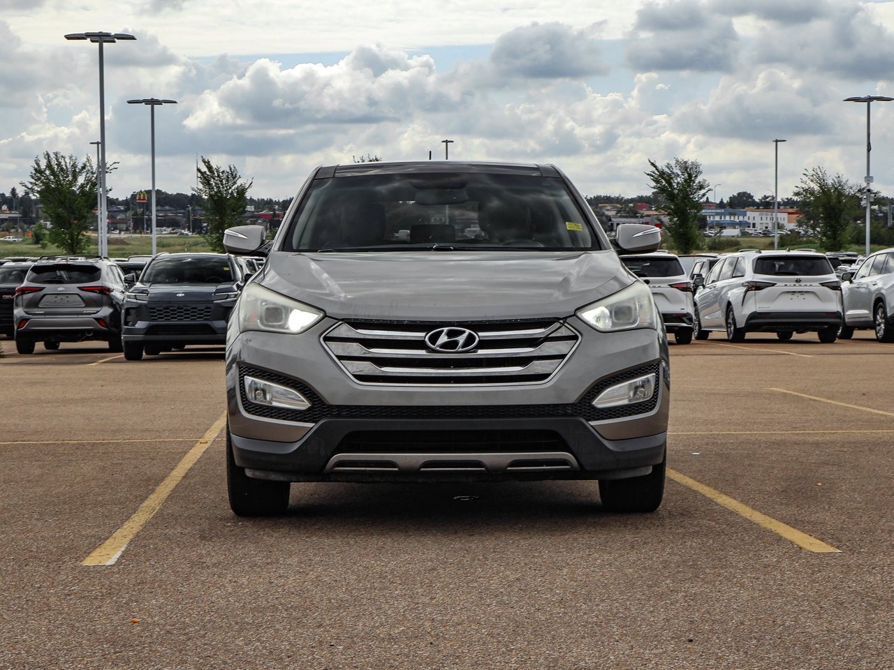 2013 Hyundai Santa Fe AWD 4dr 2.0T Auto Limited Grey Sherwood Park - photo #2