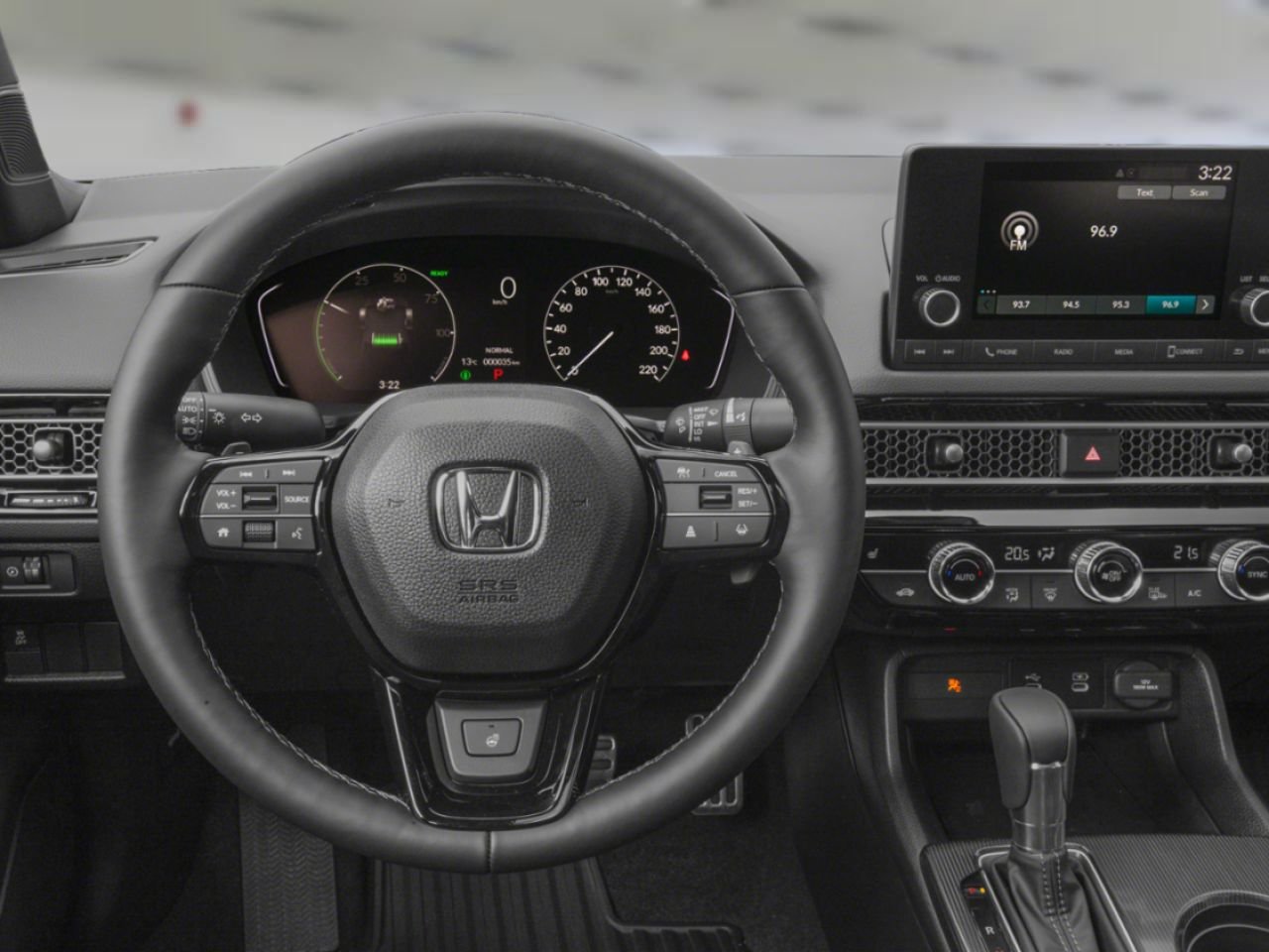 Honda Civic hybride berline Sport eCVT 2026 Gris Gatineau - photo #4