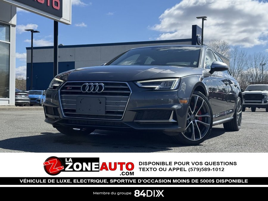 2018 Audi S4 Progressiv 2018 Grey
