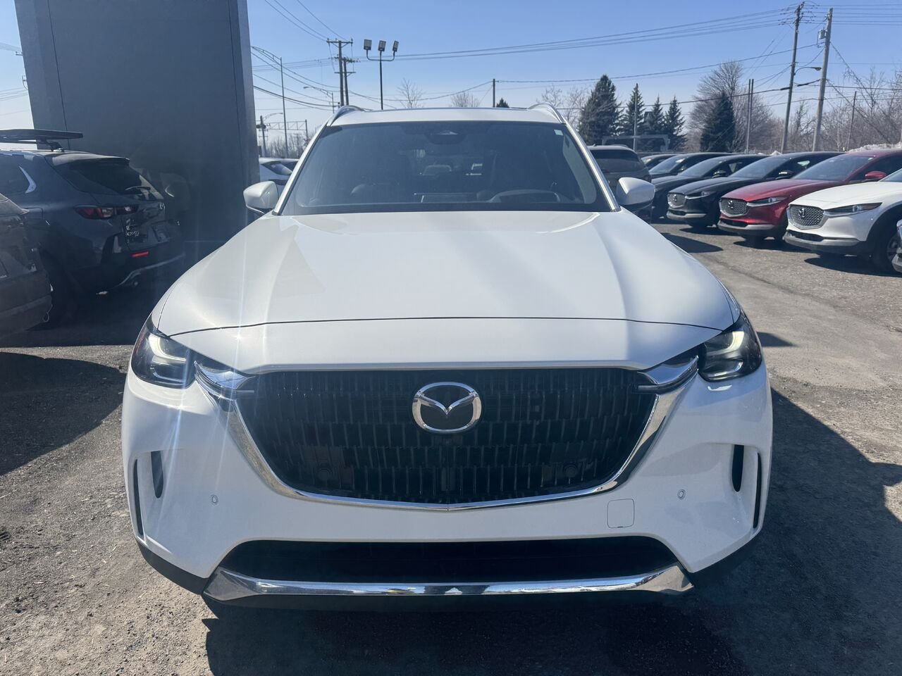 MAZDA CX-90 PHEV GT 2024 Blanc Saint-Jérôme - photo #1