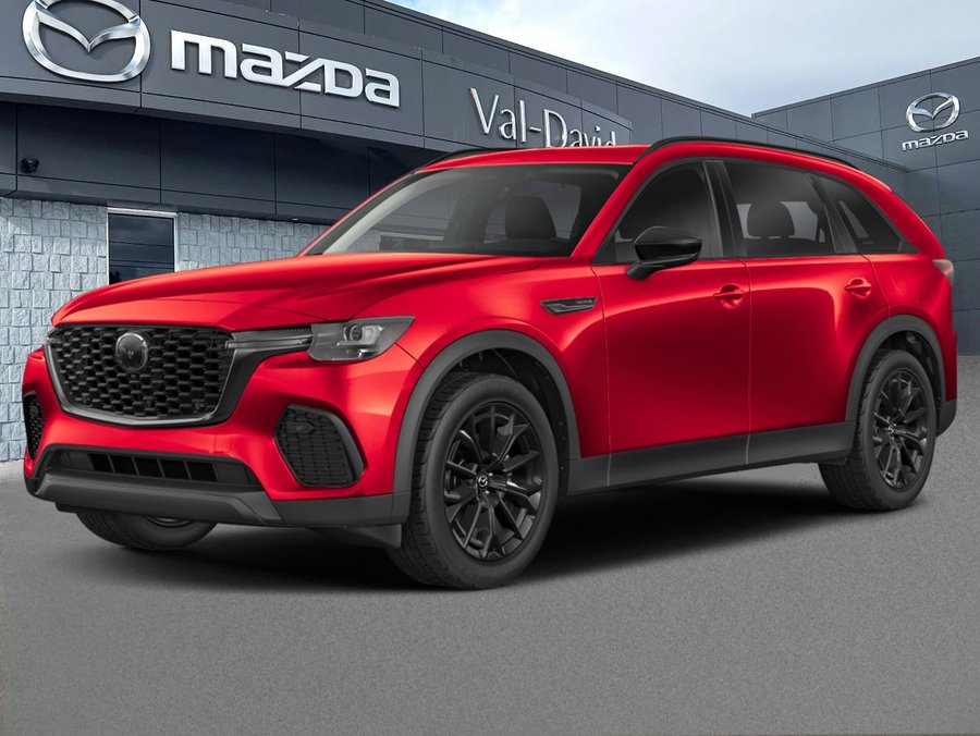 Mazda CX-70 hybride léger GT TI 2026 Rouge vibrant cristal métallisé