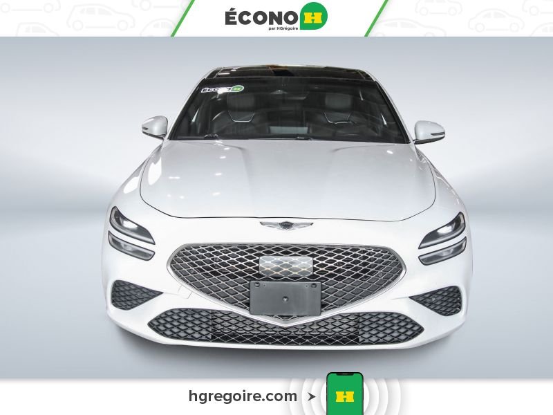 Genesis G70 2022 Blanc Saint-Eustache - photo #1