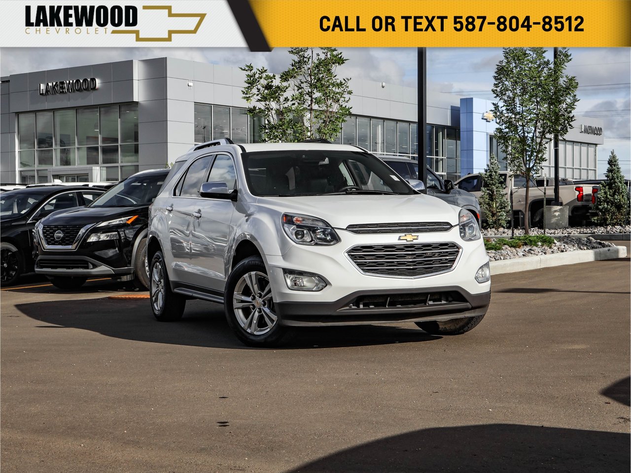 2017 Chevrolet Equinox AWD 4dr Premier w/1LZ White Sherwood Park - photo #0