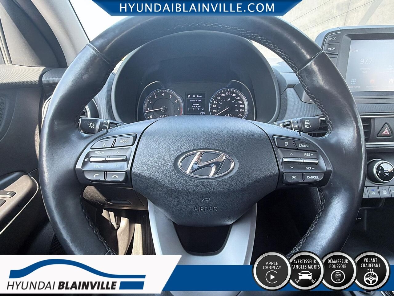 2020 Hyundai Kona Black Blainville - photo #12