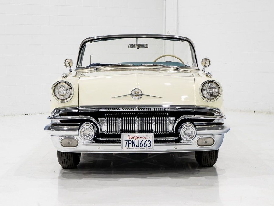 1957 Pontiac Bonneville 1957 White