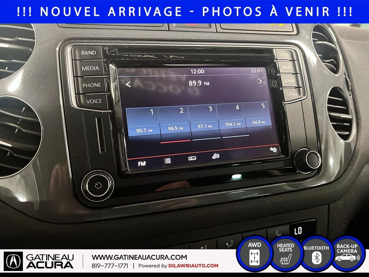 2017 Volkswagen Tiguan Édition Wolfsburg 4MOTION Black Gatineau - photo #10