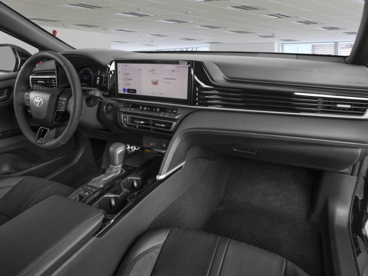 2026 TOYOTA Camry 19” Alloy Wheels + Panoramic Moonroof + Digital Key 1 + Front Ventilated Seats + 12.3” MID and Display, 9 speaker JBL Audio + Head Up Display + Panoramic View Monitor Come see it in our Showroom! Wind Chill Pearl w/Black Roof Mississauga - photo #10