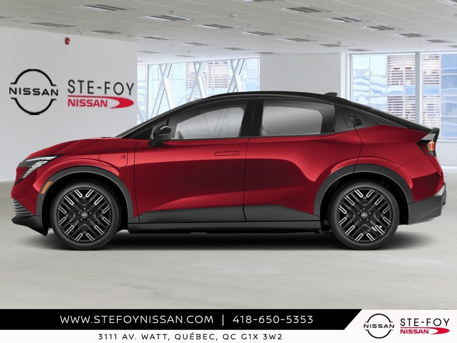 NISSAN LEAF L6075 2026 Rouge métallisé/Noir