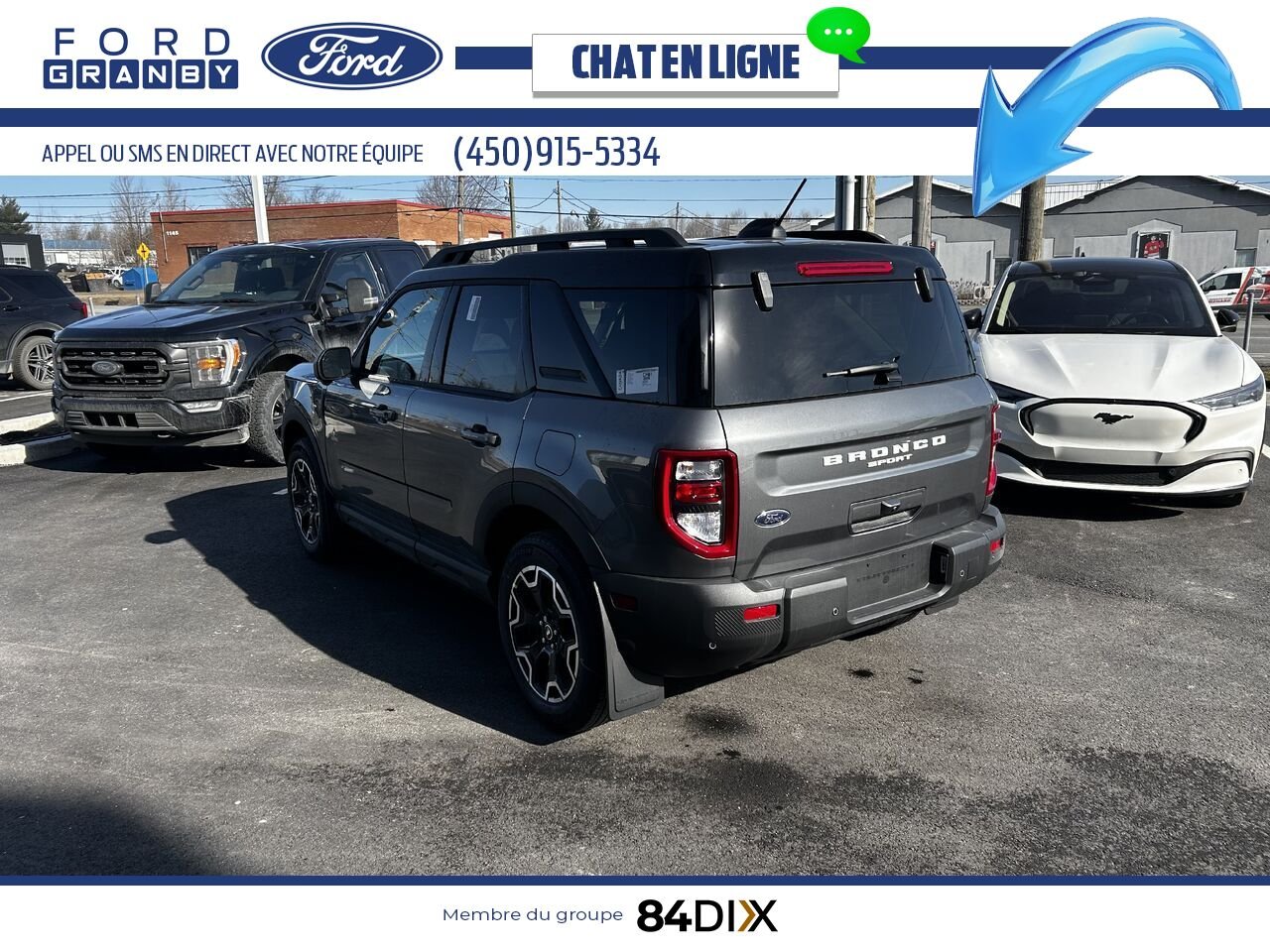 2025 Ford Bronco Sport Azure Grey Metallic Tri-Coat Granby - photo #6